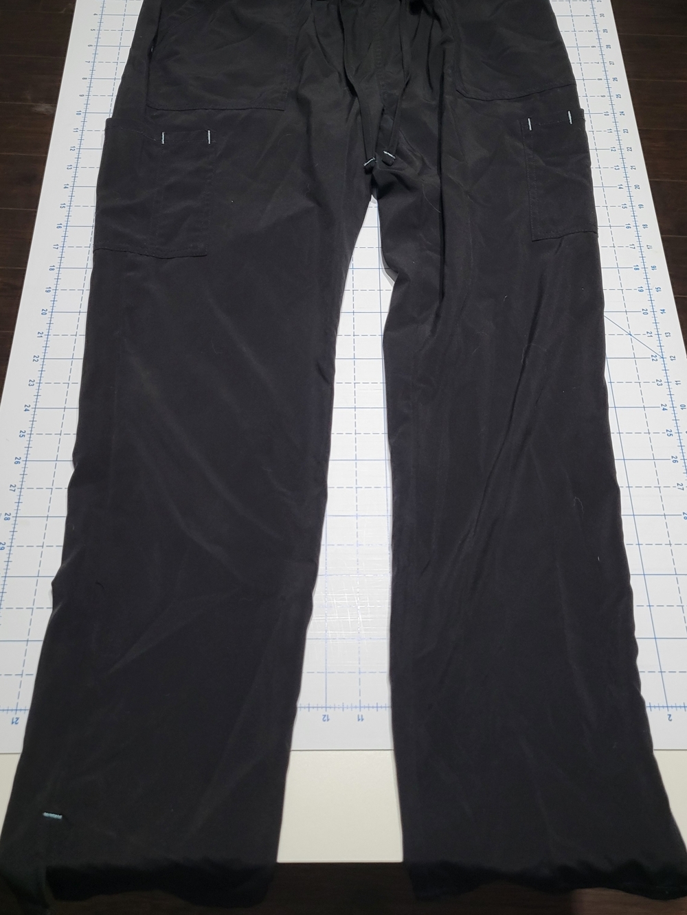 Scrubstar Black Scrub Pants with Drawstring - Picture 3 of 3